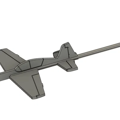 Mô hình YAK-54 Stickplane tập luyện kỹ năng bay IMAC Aresti