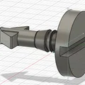 Vít thay thế cho nắp che móc kéo xe - Tự in 3D bền đẹp - Thumbnail 1