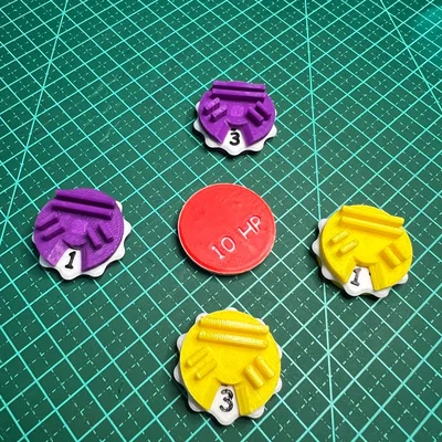 Đế cắm thẻ quái vật (Monster Standee) tối ưu cho Gloomhaven