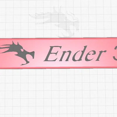 Cedulky Ender 3 a Ender 3 pro