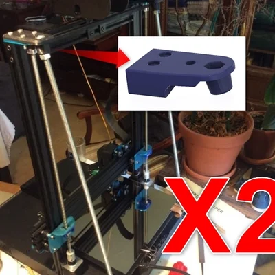 Sidewinder X2 Top Rod Mount (Remix) - Ngàm trên cho giằng Z