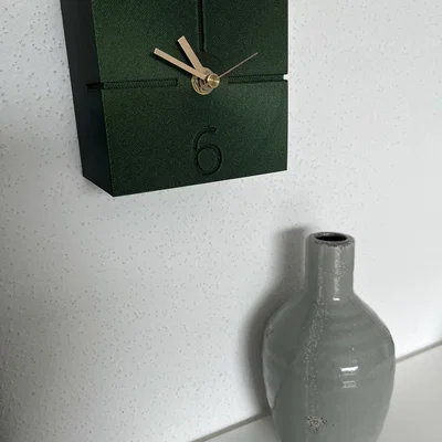 Đồng hồ khối lập phương vintage (Vintage Cube Clock)