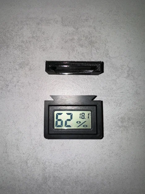 Giá đỡ trượt cho ẩm kế (Hygrometer slide-in) tiện lợi cho bể nuôi - Image 2