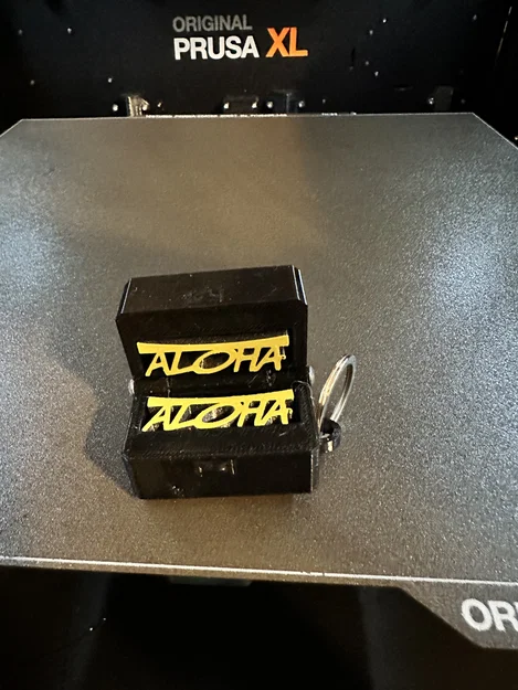 Bộ giá đỡ đũa Aloha phong cách Hawaii kèm móc khóa tiện lợi (EDC) - Image 3