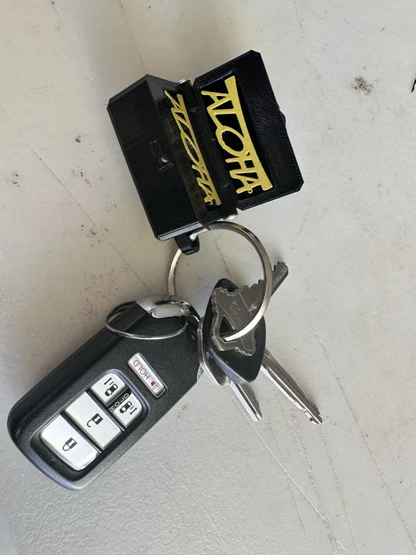Bộ giá đỡ đũa Aloha phong cách Hawaii kèm móc khóa tiện lợi (EDC) - Image 4