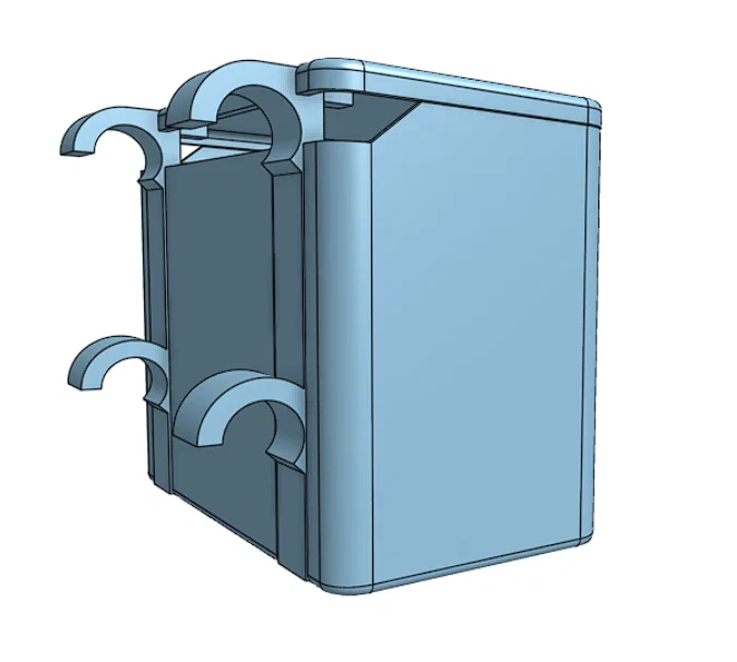 Hộp treo cho radiator phòng tắm (Bathroom Radiator hanging box) - Image 2