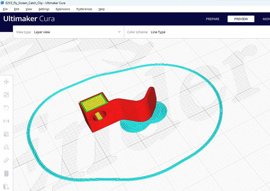 Kẹp/Chốt lưới cửa bắt vít – Parameterized - Image 5