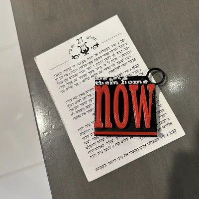 Móc khóa Bring Them Home Now - Mẫu in 3D ý nghĩa và dễ thực hiện