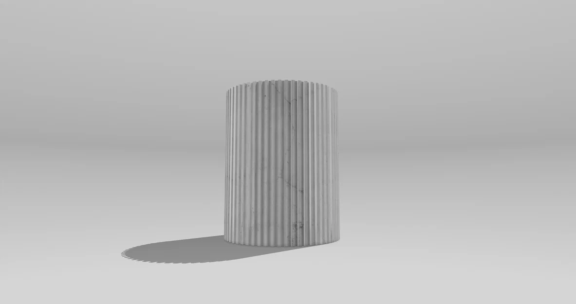 Lọ Hoa và Ống Đựng Bút Thiết Kế Vân Dọc Hiện Đại (Line Vase) - Image 2