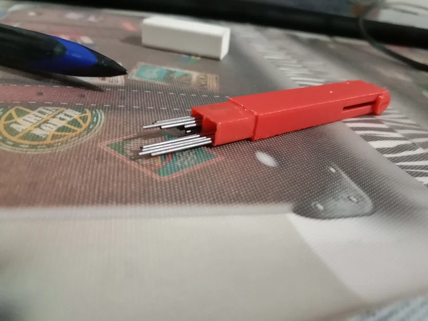 Hộp đựng ngòi chì kim 2 trong 1 - Phụ kiện 3D nhỏ gọn - Image 1