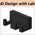 Giá đỡ 2 dây HDMI có nhãn (2 HDMI Holder with Labels) - Thumbnail 4