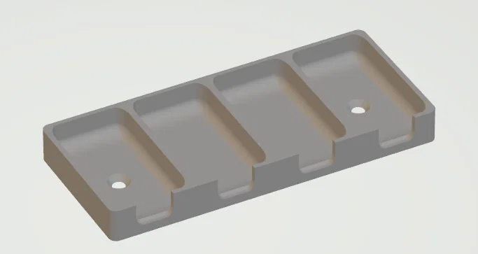 Giá treo tường sạc SRAM AXS (4 bộ sạc) - Bản ngắn - Image 2