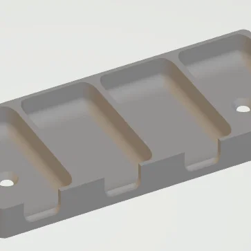 Giá treo tường sạc SRAM AXS (4 bộ sạc) - Bản ngắn