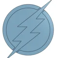 Mô hình biểu tượng The Flash (Flash Logo) 3D in đơn giản và tinh tế - Thumbnail 2