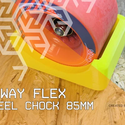 LongBoard ExWay Flex - Chèn bánh (Wheel Chock) 85mm