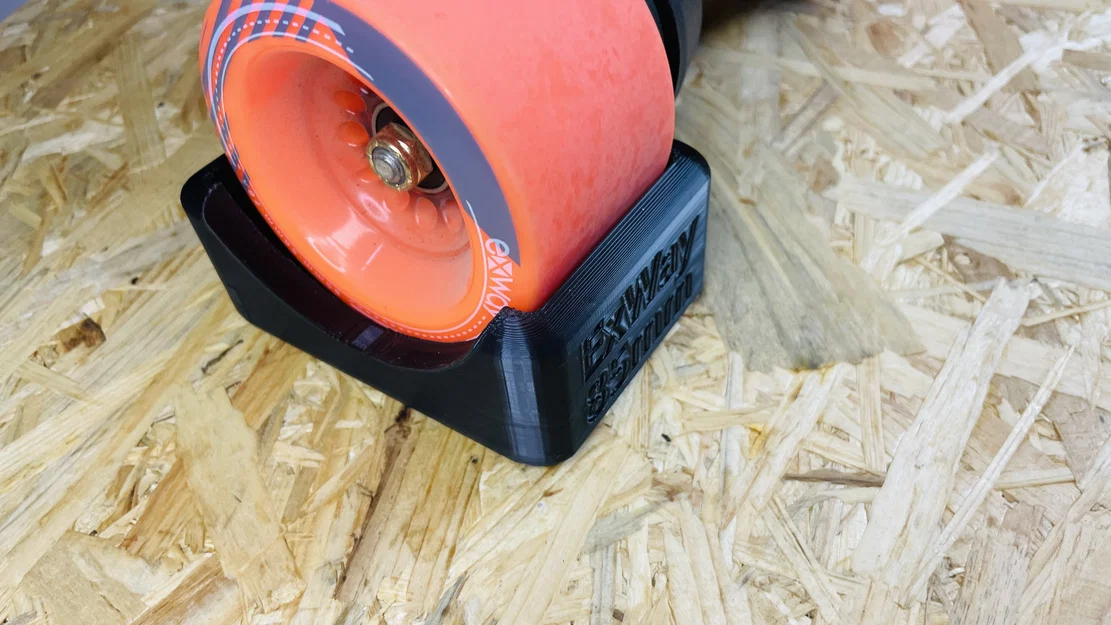 LongBoard ExWay Flex - Chèn bánh (Wheel Chock) 85mm - Image 3
