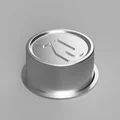 Nắp chụp mâm xe Lancia (Nabendeckel) - Phụ kiện in 3D cho xe cổ - Thumbnail 1