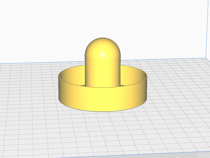 Tự in 3D tay cầm đánh Air Hockey đơn giản, bền bỉ tại nhà - Image 1