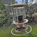 Máng ăn cho chim treo dùng hũ thủy tinh (Glass Jar Bird Feeder) - Thumbnail 5