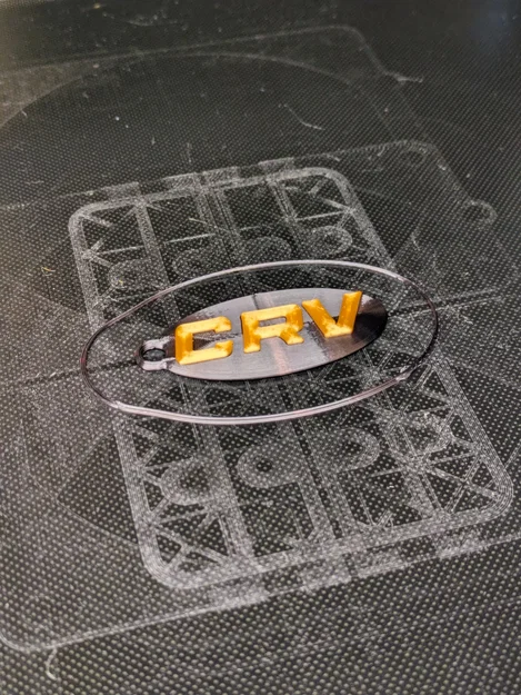 Móc khóa CRV (hỗ trợ nhiều màu) - Image 2