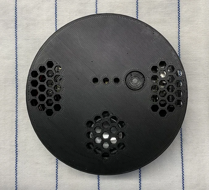 Vỏ bảo vệ 3D cho Rhasspy Pi Zero, Respeaker 2 Mic Array - Image 1