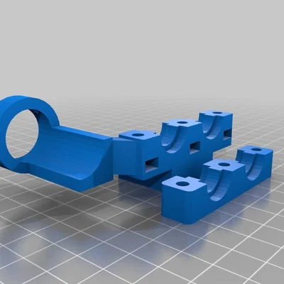 Ngàm gắn đầu phun kép E3D V6 cho máy in 3D SmartrapCore