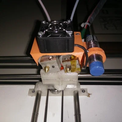 Ngàm gắn đầu phun kép E3D V6 cho máy in 3D SmartrapCore