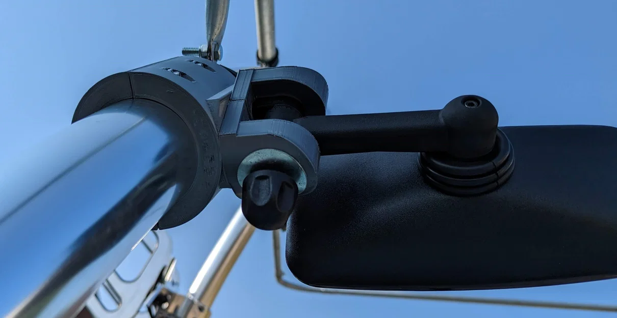 Pát gắn gương chiếu hậu tàu (Boat Rearview Mirror Mounting Bracket) - Image 3