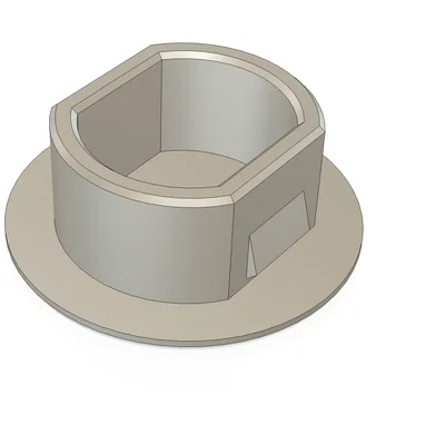 Nắp che lỗ khóa tủ media Leviton 47605 (Lock Hole Cover)