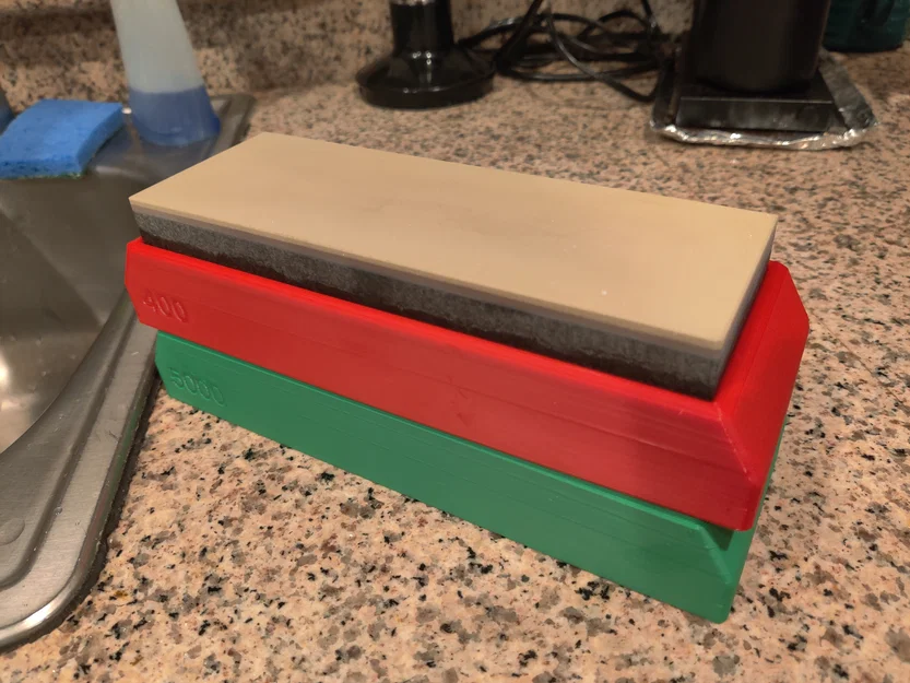 Giá đỡ/Mount đá mài xếp chồng (Stackable Sharpening Stone Holder/Mount) - Image 1