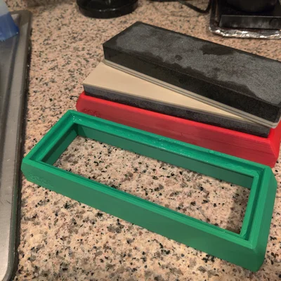Giá đỡ/Mount đá mài xếp chồng (Stackable Sharpening Stone Holder/Mount)