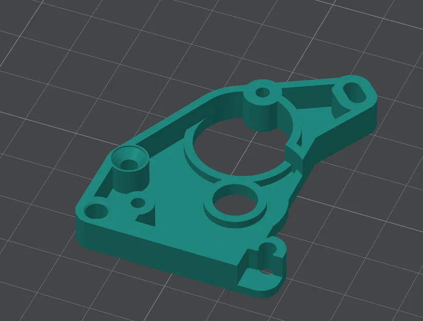 Tấm lưng MKeu Back Plate cho máy in 3D dùng NEMA14 10T - Image 1