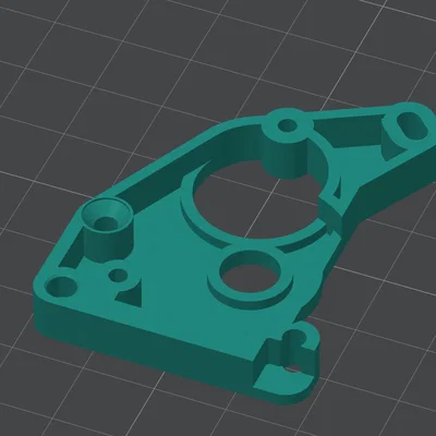 Tấm lưng MKeu Back Plate cho máy in 3D dùng NEMA14 10T