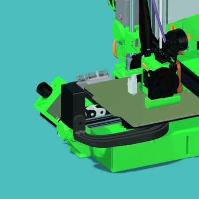 Adapter ngàm camera gắn trên build plate