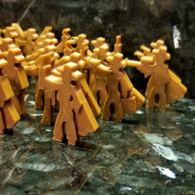 Meeple Cowpokes – Meeple miền Tây cho RPG/Boardgame
