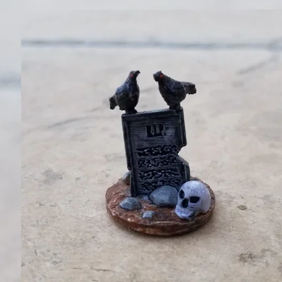 Raven Grave – Bia mộ quạ (28mm)