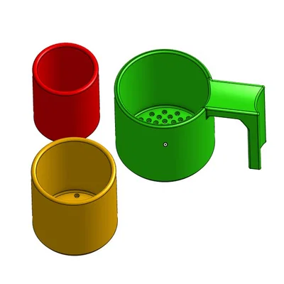 Water Time Cups – Bộ cốc nước cho bé chơi & học lúc tắm