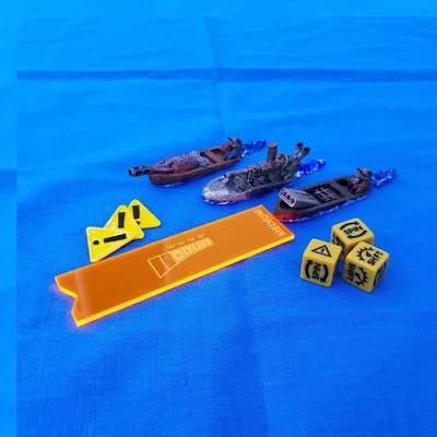 Thuyền chèo Rowboats cho BOATLANDS (Gaslands)
