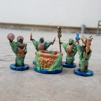 Bog Mummy Sun Cultists [KHÔNG CẦN SUPPORT]