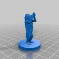 Bog Mummy Horncaller – Xác ướp đầm lầy thổi kèn (mini 30mm) - Thumbnail 2