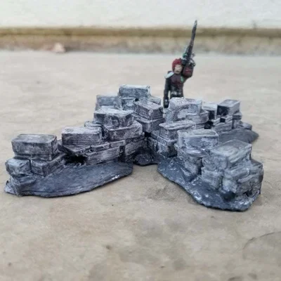 X-Ruins – Địa hình đổ nát để in 3D