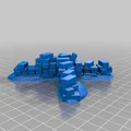 X-Ruins – Địa hình đổ nát để in 3D - Thumbnail 3