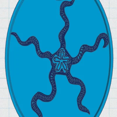 Mô hình thẻ treo trang trí Sea Life Tag 109 độc đáo