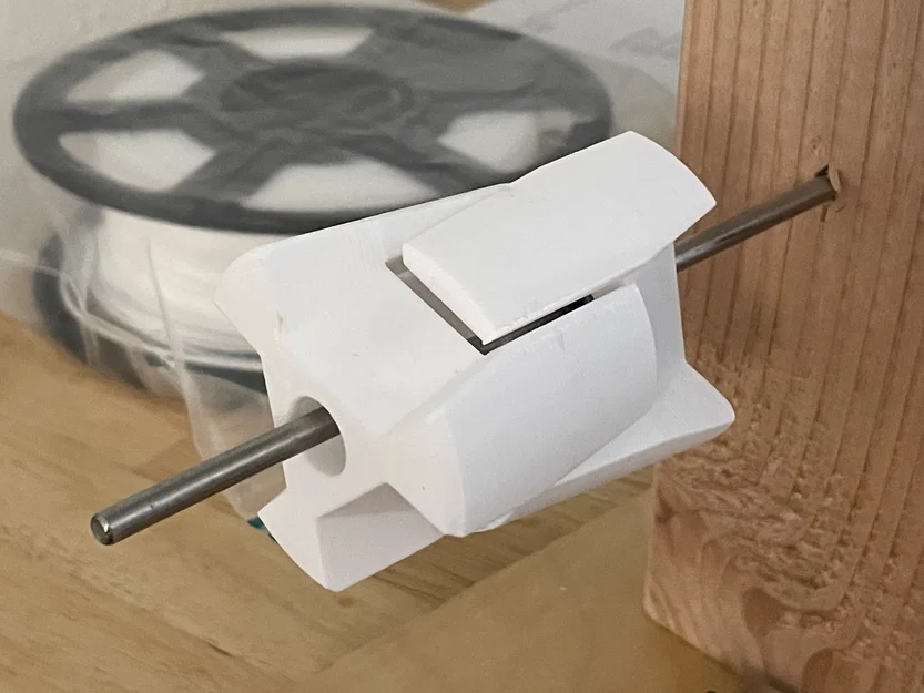 Adapter vòng bi cho giá đỡ cuộn filament, lỗ tâm 5–6cm, dùng 608 - Image 3