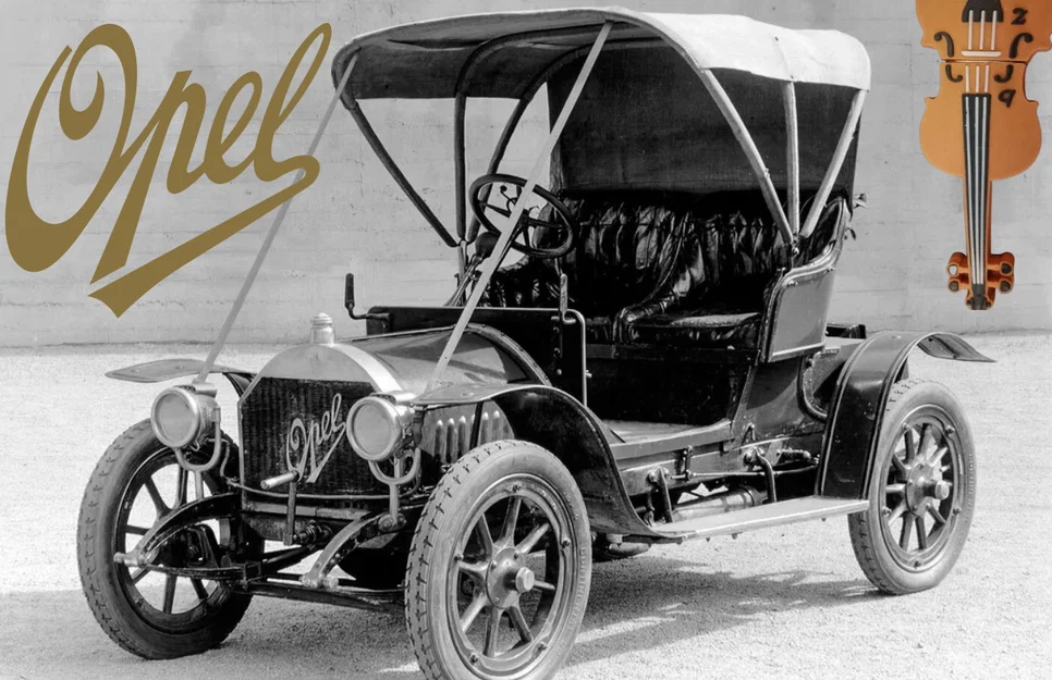 Mô hình 3D logo Opel cổ điển (giai đoạn 1909-1910) sắc nét - Image 1