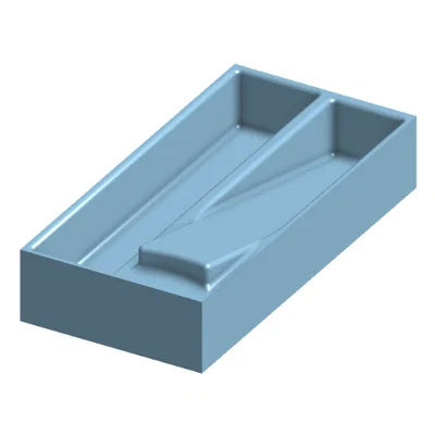 Khay đựng thước và bút Modular 3D - Phụ kiện sắp xếp bàn làm việc