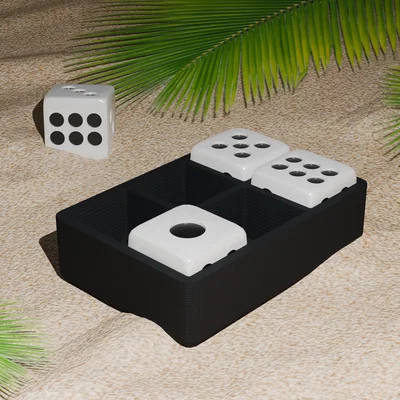 Khay đựng xúc xắc (Dice Tray) tiện lợi cho kích thước 15mm