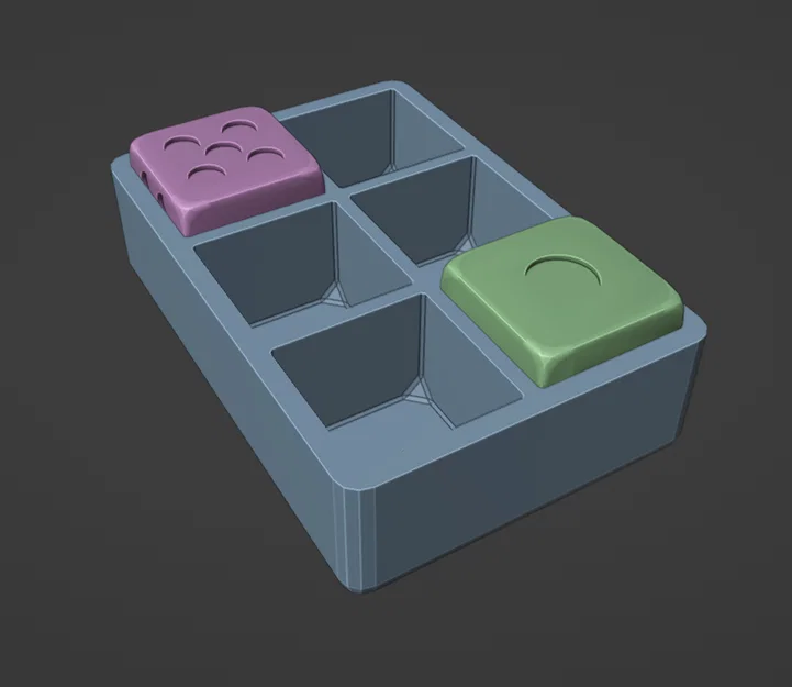 Khay đựng xúc xắc (Dice Tray) tiện lợi cho kích thước 15mm - Image 3