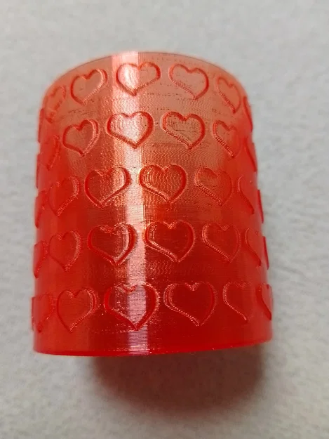 Hộp đựng quà trái tim - Mẫu in 3D Vase Mode đáng yêu - Image 2