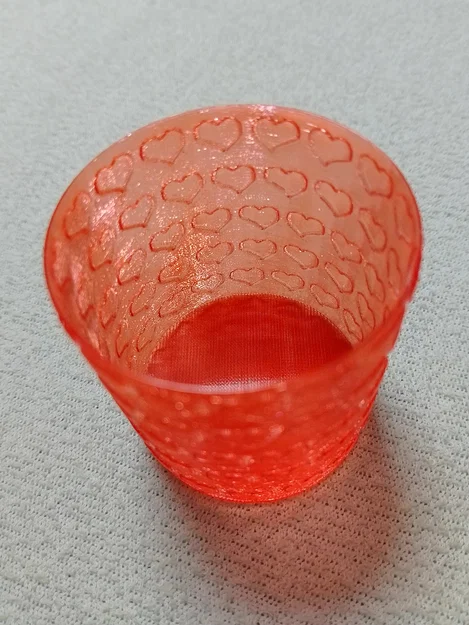 Hộp đựng quà trái tim - Mẫu in 3D Vase Mode đáng yêu - Image 4